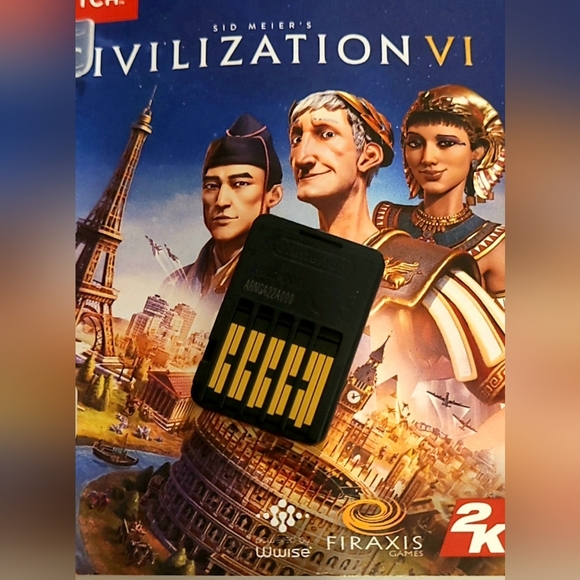 MINT CONDITION NINTENDO SWITCH "SID MEIER'S" CIVILIZATION VI VIDEO GAME - Picture 5 of 5